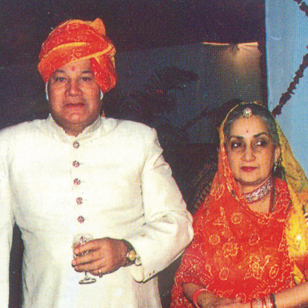 Raja Aditya Katoch and Rani Chandresh Kumari
