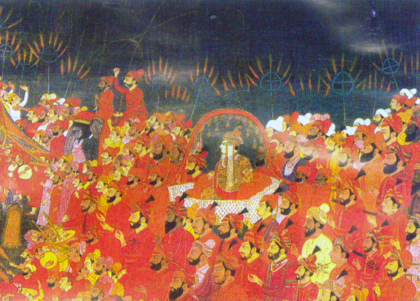 Maharaja Anirudh Chandra's Wedding procession