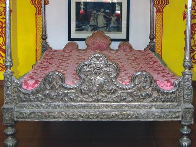 Maharani's Silver Bed